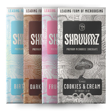 Diamond Shruumz - Mushroom Microdose Chocolate Bars